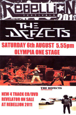 The Defects - Rebellion Festival, Blackpool 6.8.11